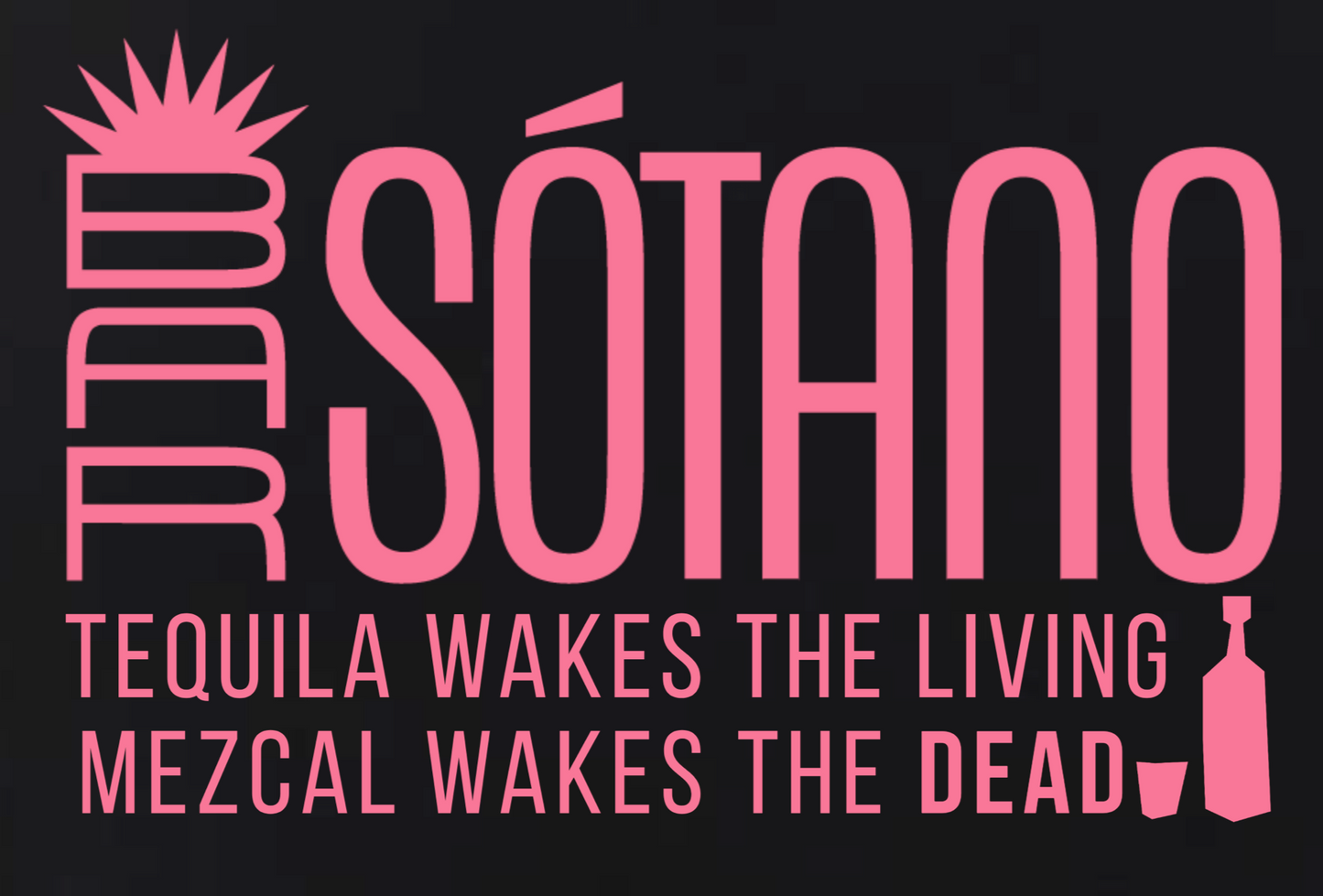 Bar Sótano Drinking Rooster T-Shirt