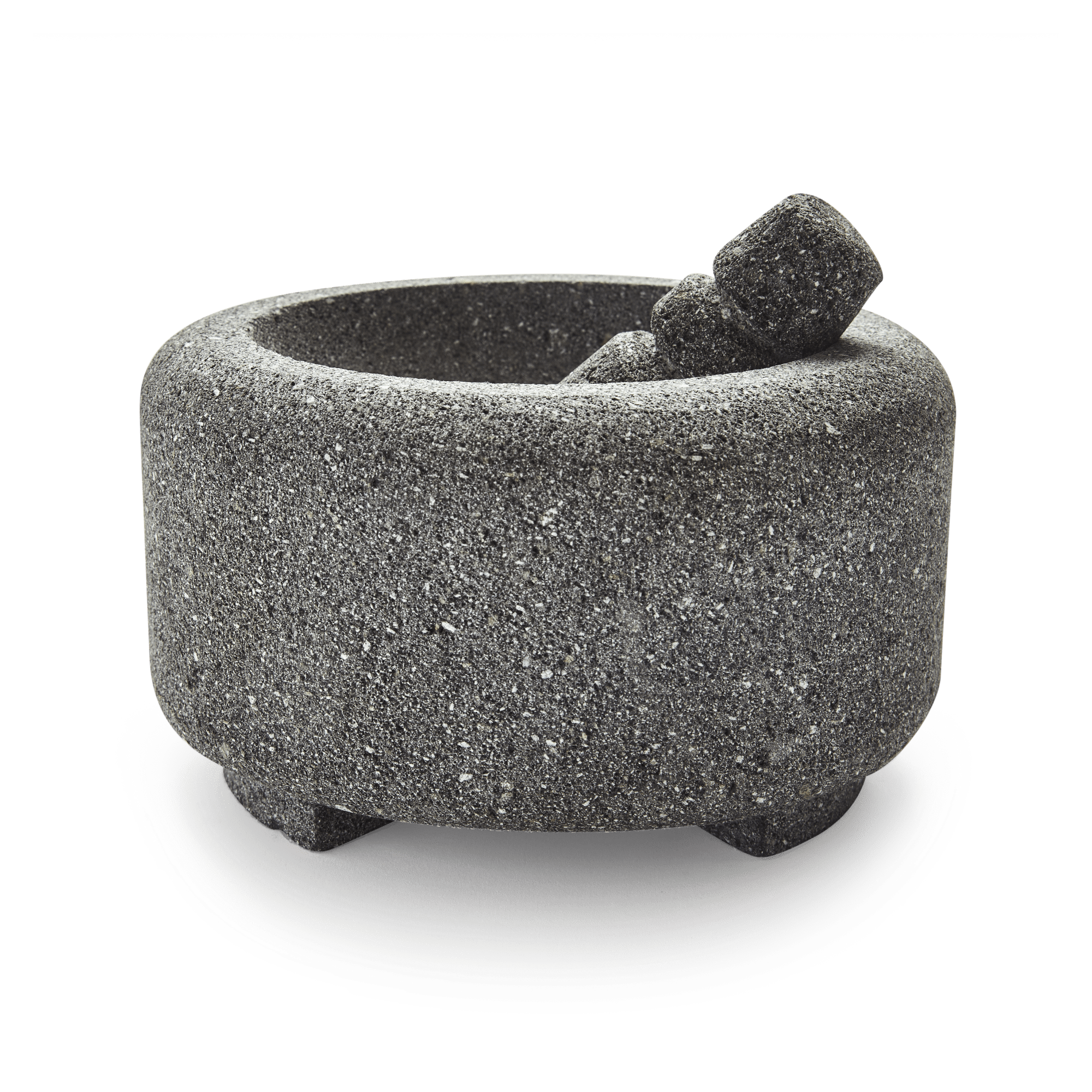 Molcajete large black stone